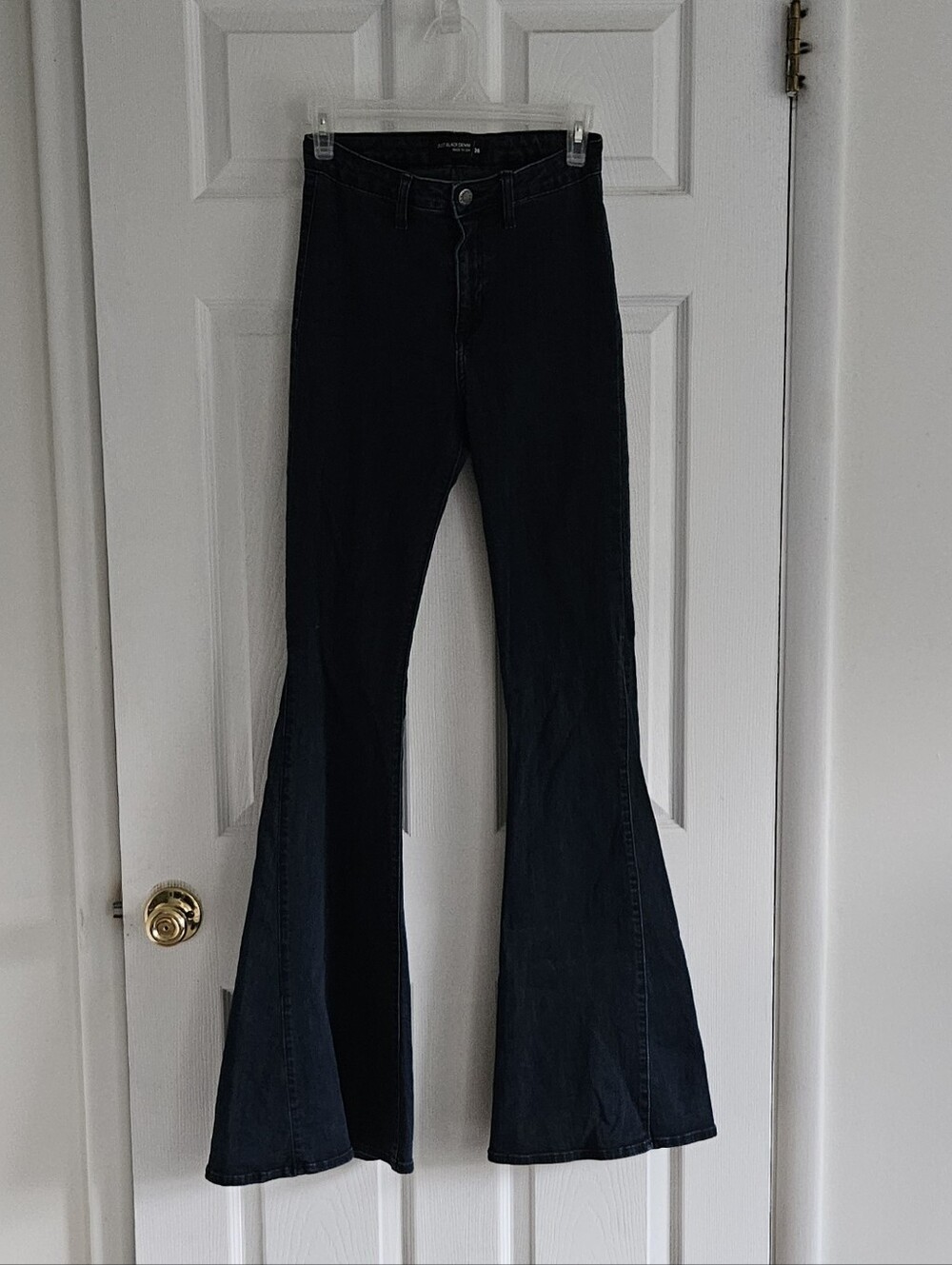 Just Black Denim Flares 3/26